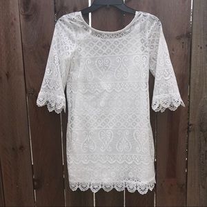 NWT H&M White Lace Dress XS
